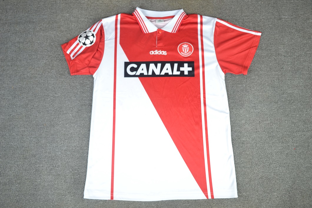 AAA Quality Monaco 97/98 Home Soccer Jersey